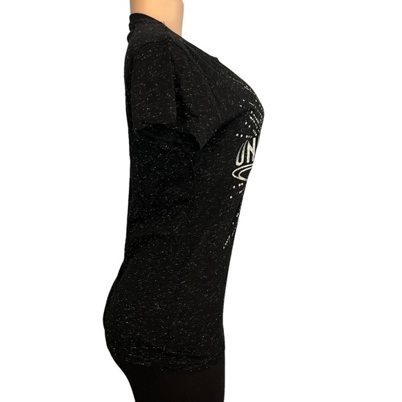 Universal Studios Florida Black & Silver Short Sleeve Top - Picture 3 of 8